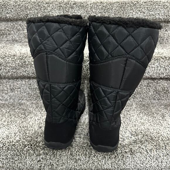 Women’s Magellan Snow Black Faux Fur Boots - Size 9 - Picture 6 of 9